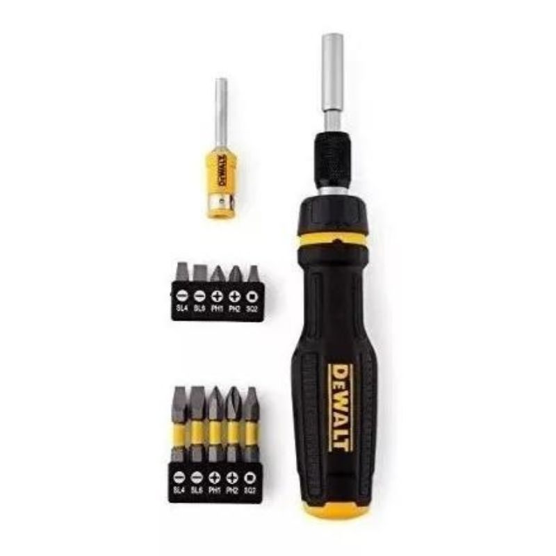 SET DEWALT DESTORNILLADOR TELESCÓPICO 10 PIEZAS