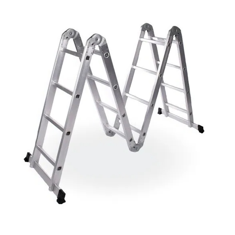 ESCALERA ALUMINIO ARTICULADA ESCALONES HASTA 150KG GLOSS - Imagen 6