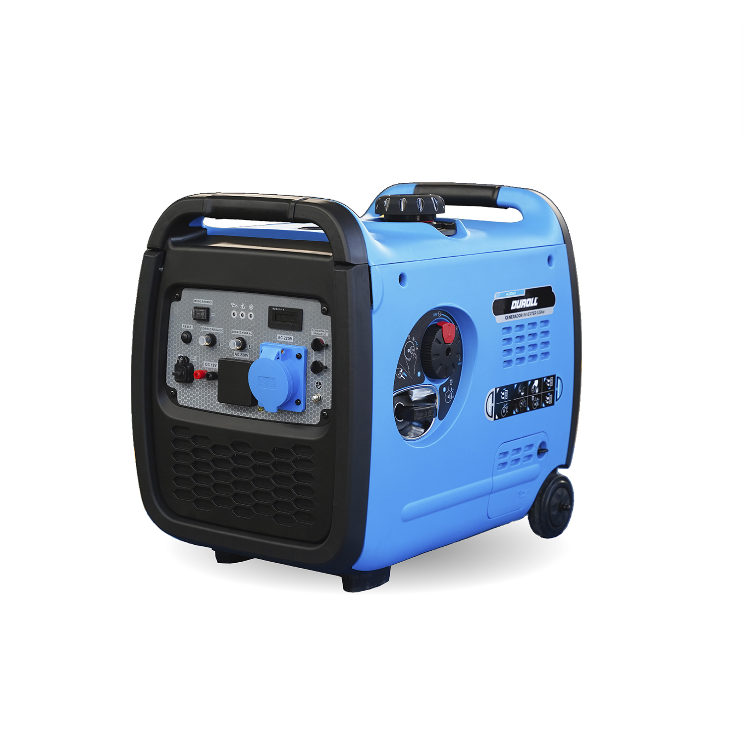 GENERADOR INVERTER INSONORO 5,5KW 223CC ARRANQUE ELÉCTRICO - PANEL USB