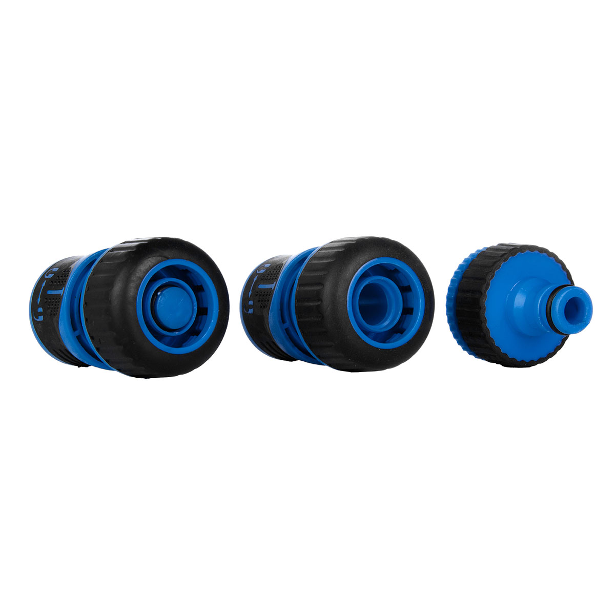 SET 4 PZ PÍSTOLA DE RIEGO + ACOPLES 3/4 - Imagen 3